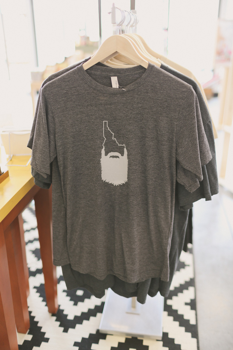 Paperie + Pen carries Wear Boise t-shirts