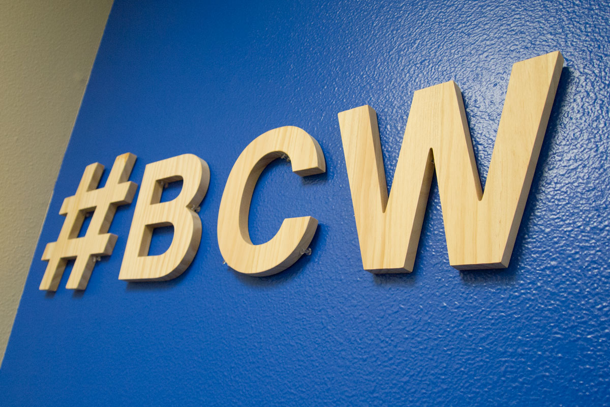 BoiseCodeWorks wall hashtag