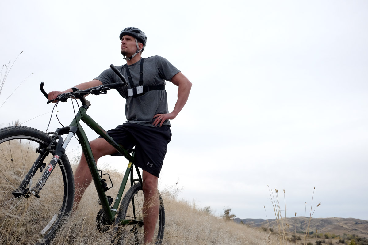 Action Mount creator August Johnson on bike