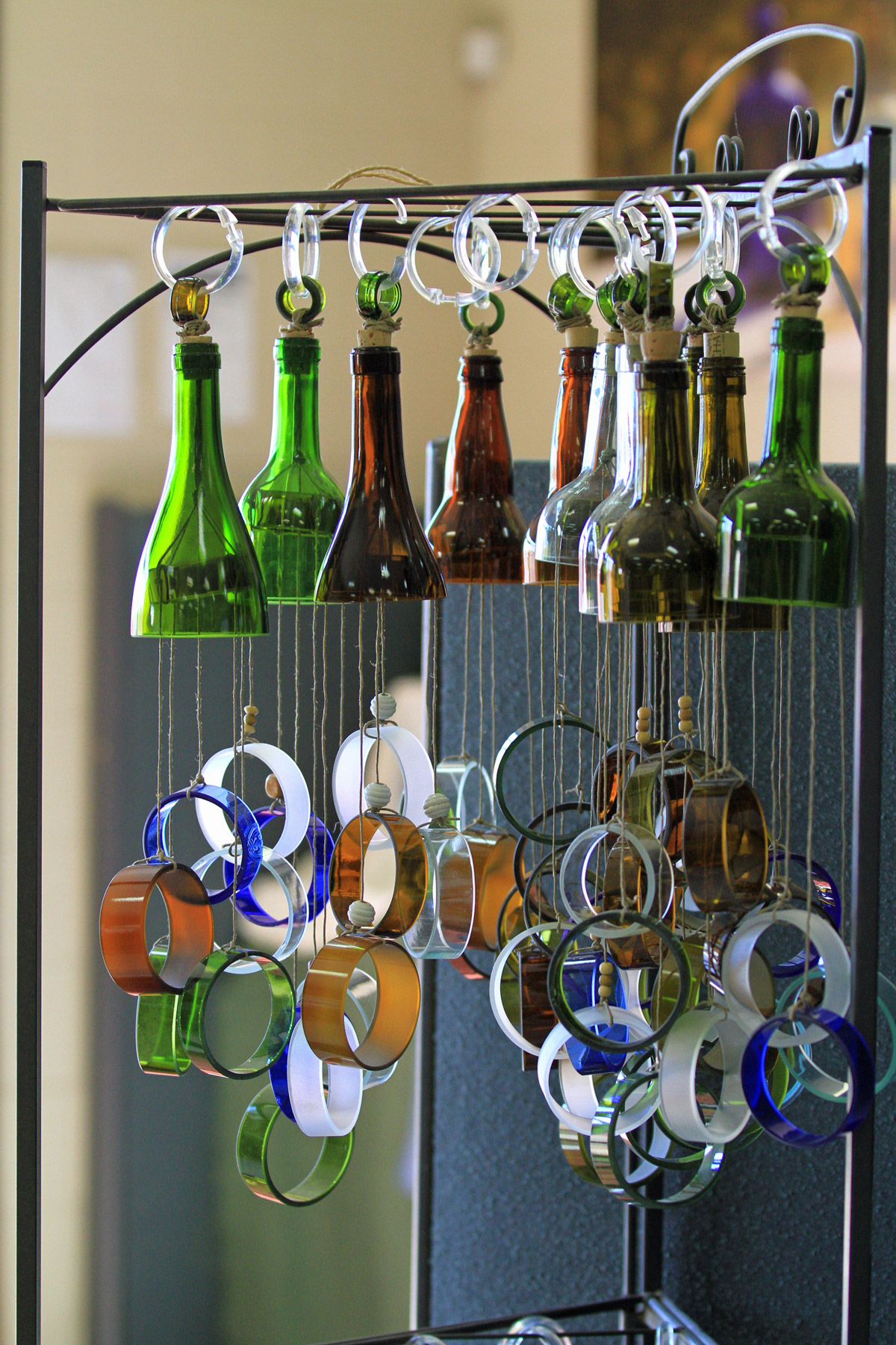 Usful Glassworks windchime