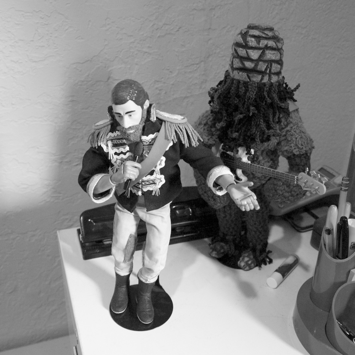 Treefort stop motion figurines