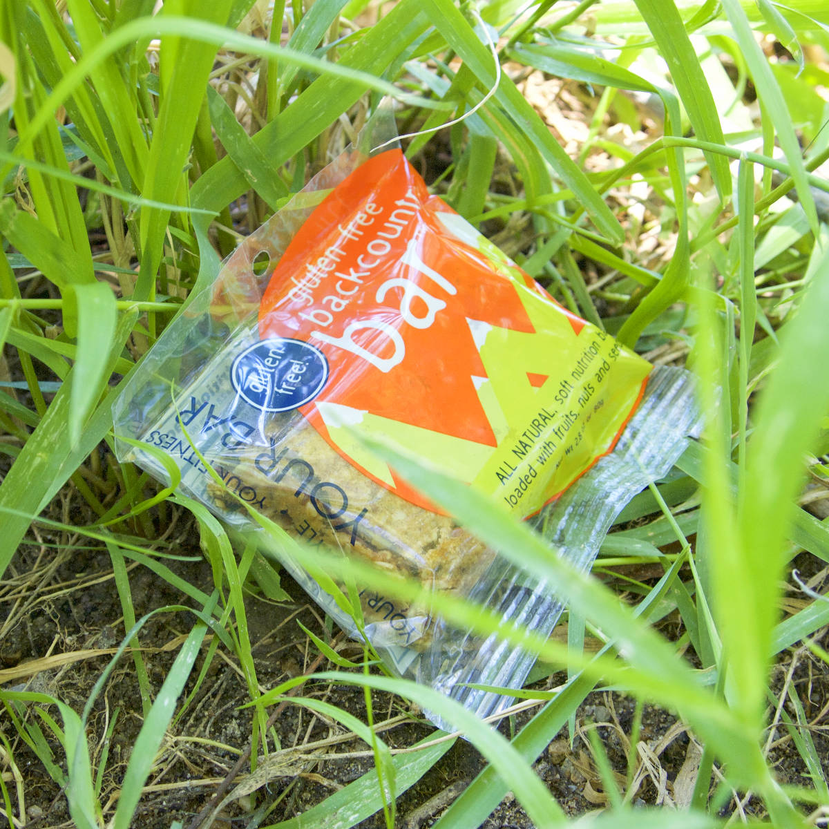Backcountry Bar in the grass